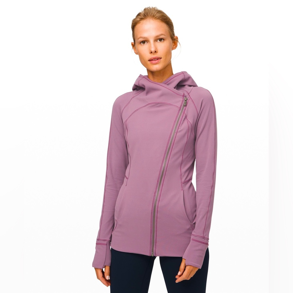 Lululemon every journey hoodie frosted mulberry size 10